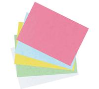 [10837177-3] herlitz Lot de 3 Paquets de 100 fiches Bristol 170g format A6 Un...
