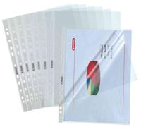 [10840098] herlitz Pack de 100 Pochettes perforée A4 Grainé 0,55 m Ouverte Ha...