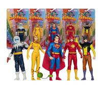 108427 DC Retro Super Friends Série 2 Lot Assortis (6)
