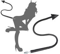 108cm Anal plug Bondage Boules anales en métal Butt Plug Démon Fouet SM Bouchons anaux pour le sexe érotique GodemichéFemmes et hommes Couples Stimulation du point G Expansion