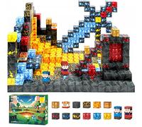 108PCS Jouets de Blocs de Construction magnétiques-Ensemble de Jouets Montessori, Magnetic Blocks for Boys and Girls Aged 3+ Years Old