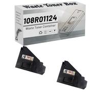 108R01124 108R1124 Boîte de Toner usagé Conteneur de déchets Compatible Remplacement pour imprimante pour Xerox VersaLink C400 C405 Phaser 6600 WorkCentre 6605N, Fiabilité Longévité 2 Pack