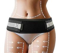 (109 Cm - Noir Amélioré) La Ceinture Ultime Pour Soulager La Douleur En Cas De Sciatique Et De Lombalgie