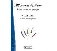 109 jeux d'écriture Pierre Frenkiel (Auteur)