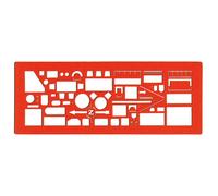 [1090] MINERVA Trace symbole ARCHITECTOGRAPHE Echelle 1/50e n°9