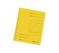 Herlitz Herlitz Chemise À Lamelles Easyorga, Carte Lustrée, Jaune Noir