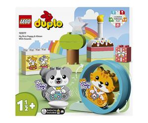 10977 LEGO DUPLO Mes Premiers Chiots et Kittens avec Effets Sonores