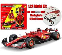 109955 Ferrari F1 SF-24 N.16 Charles Leclerc Avec Casque Maquette 1:24