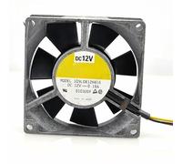 109L0812H416 8025 PWM Fan, DC12V Aluminum Frame Dual Ball Server Control Panel Fan