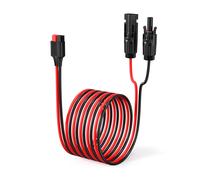 10AWG Solar Extension Cable to Anderson Connector for Goal Zero Yeti Portable Power Station (10ft)