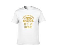 10Cc I Dont Like Cricket I Love It Godley & Creme Mens Short Sleeve White S