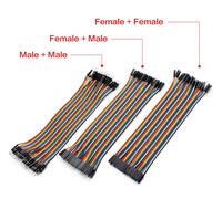 10CM-120pcs-1set BRICOLAGE Électronique Câble Dupont Pour Arduino Pour platine de prototypage