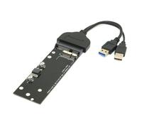 10cm USB 3.0 à 17 + 7pin SSD HDD à SATA 22Pin disque dur cartouche lecteur pour Macbook Air Pro MD223 MD224 MD231 MD232 SSD