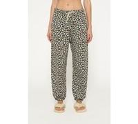 10DAYS Bar Jogger Leopard Light Grey Melee Taille: XXS | Pantalons de survêtement Outlet | Femme | Gris