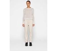 10DAYS Leather Look Flared Jogger Light Safari Taille: XL | Pantalons en cuir Outlet | Femme