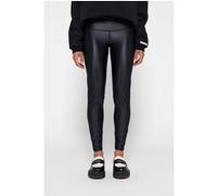 10DAYS Metallic Yoga Leggings Black Taille: XS | Pantalons en cuir Outlet | Femme | Le Noir