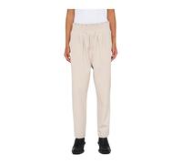 10Days - Pantalon Crêpe à Taille Large - Femme - Pantalons - Beige - Taille: 34 FR
