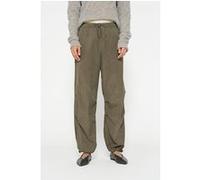 10DAYS Parachute Pants Dark Moss Taille: XXS | Pantalons droits Outlet | Femme