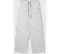 10DAYS Soft Scuba Pants White Grey Melee Taille: XL | Évasés pantalons Outlet | Femme | Gris