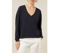 10DAYS Soft V-neck Sweater Dark Grey Blue Taille: XXS | Pulls Outlet | Femme | Bleu