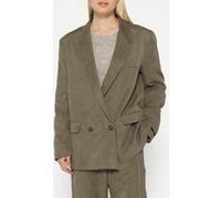 10DAYS Statement Shoulder Blazer Dark Moss Taille: L | Blazers Outlet | Femme
