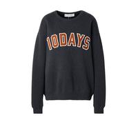 10Days Sweat-shirt rouille / gris foncé / blanc, Taille XL