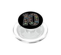 10e Anniversaire du véhicule de Construction PopSockets PopGrip pour MagSafe