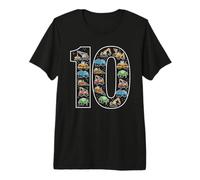 10e Anniversaire du véhicule de Construction T-Shirt Haut de Gamme