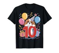 10e anniversaire enfant 10 ans dix Cavalier King Charles Spaniel T-Shirt