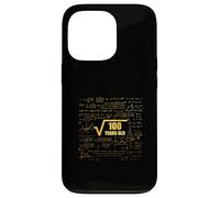 10e Anniversaire Racine carrée de 100 Ans Math Fun Coque pour iPhone 13 Pro