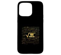 10e Anniversaire Racine carrée de 100 Ans Math Fun Coque pour iPhone 15 Pro Max