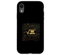 10e Anniversaire Racine carrée de 100 Ans Math Fun Coque pour iPhone XR