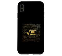 10e Anniversaire Racine carrée de 100 Ans Math Fun Coque pour iPhone XS Max