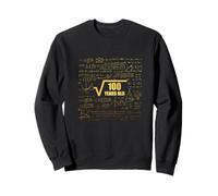 10e Anniversaire Racine carrée de 100 Ans Math Fun Sweatshirt