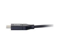 10ft USB C Cable - USB C to USB C Cable - USB C 2.0 5A - 480 Mbps - M/M - Câble USB - 24 pin USB-C (M) reversible pour 24 pin USB-C (M) reversible -