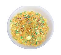 10g Mixte PVC Paillettes Flocons Pêches Amour Coeur Étoiles Lunes Pour Coquille Paillettes Résine Époxy Moule Remplissage Ongles Art Résine Époxy Moule Bricolage Remplissage