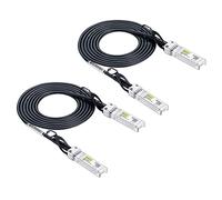 10G SFP+ DAC Cable - 10GBASE-CU Passive Direct Attach Copper Twinax SFP Cable for Cisco SFP-H10GB-CU1.5M, D-Link, Supermicro, Netgear, MikrotikFortinet,2.5-Meter(8ft), 2-Pack