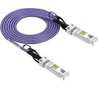 10G SFP+ DAC Cable - Twinax SFP Cable for Cisco SFP-H10GB-CU0.5M, Ubiquiti UniFi, D-Link, Supermicro, Netgear, Mikrotik, Fortinet, 0.5-Meter(1.64ft), Very Peri