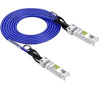 10G SFP+ DAC Cable - Twinax SFP Cable for Cisco SFP-H10GB-CU2M, Ubiquiti UniFi, D-Link, Supermicro, Netgear, Mikrotik, Fortinet, 2-Meter(6.6ft), Dark Blue