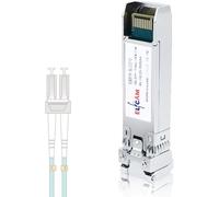 10Gb SFP+ Module de Transceiver à Fibre Optique,Connecteur LC/UPC DM (OM3/OM4),10GBase-SR SFP+,850nm DDM 300M,Compatible avec Freebox Ultra,Lot de 1