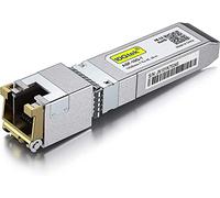 10GBase-T SFP+ Transceiver, 10G T, 10G Copper, RJ-45 SFP+ CAT.6a, up to 30 Meters, Compatible with Mikrotik S-RJ01