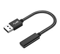 10Gbps USB-C Female to USB-A Male Adapter Cable, Type-C to UCB A 3.2 High Speed Data Transfer Cable 15cm for Smartphone, Tablet, PC, Hard Drive and Other Devices