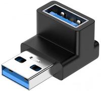 10Gbps Usb3.0 Mâle À Femelle Extension Adaptateur Vidéo De Données D'Alimentation Type Coudé À 90 Degrés Vers Le Bas[YIN4184548]