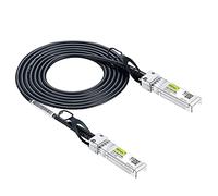 10Gtek 1.25G SFP DAC Twinax Cable - Gigabit Passive Direct Attach Copper Twinax SFP Cable for Cisco SFP-1GBASE-CU2M, Ubiquiti UniFi, Fortinet, Netgear, TP-Link and More, 2-Meter(6.6ft)