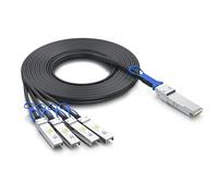 10Gtek 100G QSFP28 to 4X 25G SFP28 Breakout DAC Passive Direct Attach Copper Twinax Cable for Arista CAB-Q-4S-100G-1M, 1-Meter(3.3ft)