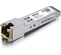 10Gtek 2.5G SFP-T, 2.5GBase-T, SFP to RJ45 SFP, Industrial Grade, Compatible with Ubiquiti UniFi, Fortinet, Netgear, TP-Link and Other Open Switches