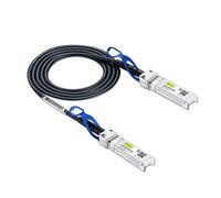 10Gtek 25G SFP28 SFP+ DAC Cable - 25GBASE-CR SFP28 to SFP28 Passive Direct Attach Copper Twinax Cable for Intel XXVAOCBL0.5M, 0.5-Meter(1.6ft)