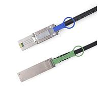 10Gtek® Câble DDR QSFP(SFF-8436) vers MiniSAS(SFF-8088), 0,5 mètre