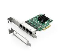 10Gtek Carte réseau 100M/1000M/2.5G NIC, Dual RJ-45 Port, avec Contrôleur Realtek RTL8125BG, Supportant Windows/Windows Server/Linux/Ubuntu/Centos/Vmware