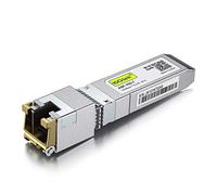10Gtek Dell Transceiver, Dell Compatible 10Gb SFP+ RJ45 Module - Copper 10GBase-T Transceiver